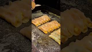 panfried dumplings this is dumpling streetfood food delicious cooking yummy [upl. by Annaer10]