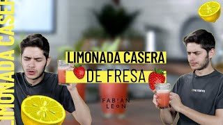 Como hacer LIMONADA casera  La receta más fácil y refrescante 🍋 [upl. by Schlessinger]