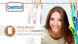 Dicas Bemol  Escolha o Roupeiro ideal para a sua casa [upl. by Geirk]