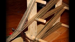 Weaving on an Inkle Loom Part 2 [upl. by Airres]