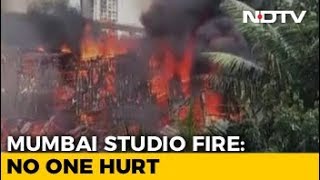 Major Fire At Iconic RK Studio In Mumbai Reality TV Show Set Gutted [upl. by Adiana]