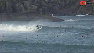 SURFING MUNDAKA  🏄‍♂️ La vague de Mundaka se réveille  ESTV Euskadi Surf TV [upl. by Eelanna136]