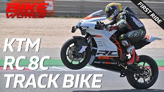 KTM RC 8C Track Bike  This One Really Is quotReady To Racequot [upl. by Raynata230]