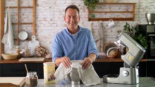 Bauernbrot backen  Backvideo mit Christian Ofner  Titanium Chef Patissier XL [upl. by Amapuna]