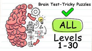 Brain Test Levels 130  Tricky Puzzle  Quick Solutions braintest braingames [upl. by Ashlen]