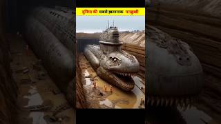 दुनिया की सबसे खतरनाक Submarine video  Ohio and typhoon class Submarine youtubeshorts shorts [upl. by Akemej]