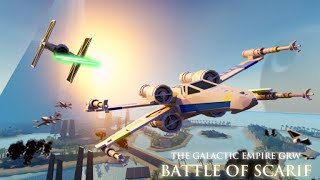 Star Wars Battle Of Scarif [upl. by Bobina]