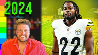 Updated Top 30 Running Back Rankings For 2024 Fantasy Football [upl. by Adaurd]