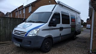 Iveco Daily Camper Van Conversion Project [upl. by Hgielra]