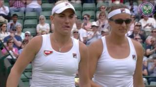 2016 Day 11 Highlights Timea Babos and Yaroslava Shvedova vs Raquel Atawo and Abigail Spears [upl. by Skipton]