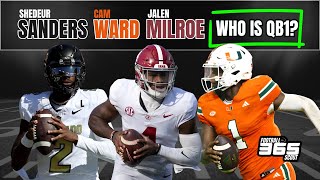 Who Is QB1 In The 2025 NFL Draft [upl. by Velleman389]