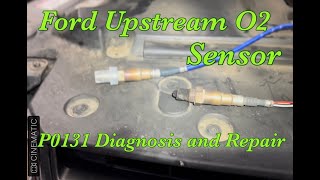 Diagnosing and repairing a P0131 Code on a 2017 Ford Expedition 35L EcoBoost [upl. by Essile]