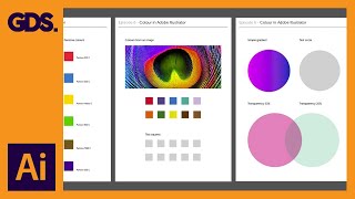 Using Colour  Swatches  Pantones  Gradients amp more Ep619 Adobe Illustrator for Beginners [upl. by Nami]