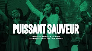 Puissant Sauveur  Faveur MUKOKO worship leader [upl. by Trudy248]