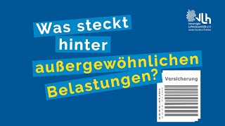 Was sind außergewöhnliche Belastungen  VLH erklärt [upl. by Tully]