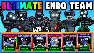 The ULTIMATE ENDO TEAM In Five Nights TD… [upl. by Nannarb]