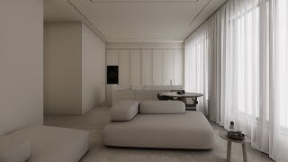 Minimalistic Interior animation in D5 RENDER 28 [upl. by Vania]