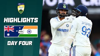 Australia v India 202425  Third Test  Day Four [upl. by Aliled]