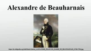 Alexandre de Beauharnais [upl. by Auj]