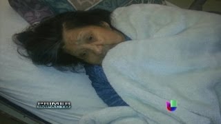 Indignante abuso contra una anciana hispana  Primer Impacto [upl. by Congdon]