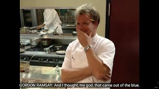 2 Times the Contestants Made Gordon Ramsay Laugh in Hells Kitchen Season 1 [upl. by Neelat349]