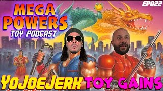 MegaPowers Toy Podcast  Toy Talk  The Jerk amp Gains Go Double Dragon on Toy News [upl. by Pros]