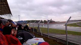 Moto GP silverstone 2011 simoncelli crash [upl. by Guinn376]