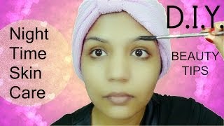 My Night Time Skin Care Routine  How To Grow Eyebrow Eyelash Fast  SuperPrincessjo [upl. by Silber70]