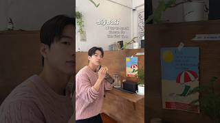 my Korean barista friend speaks Hindi after watching bigg boss🗣️Kyunse aoora [upl. by Alyac]