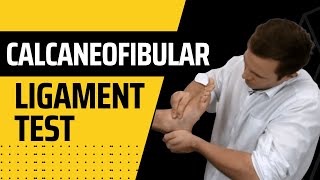 Calcaneofibular Ankle Ligament Stress Test Video Demonstration [upl. by Sara]