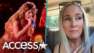 Taylor Swift Calls Out Security Guard While Singing To Help Fan at Concert [upl. by Neale]