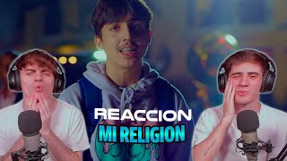 ARGENTINOS REACCIONAN A T3R Elemento  Mi Religion Video Oficial [upl. by Adnilg]