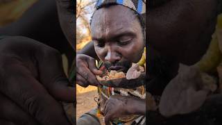 Breakfast time See how Hadza cooks their favorite meal middle of nowhere‼️😋villagelifehadzabetribe [upl. by Manoop926]