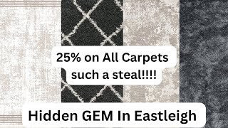 Eastleigh Carpet Shopping Crazy Carpet Deals for as low as 4500 [upl. by Sirois]