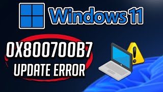 How To Fix Windows Update Error 0x800700B7 in Windows 11 Tutorial [upl. by Eedolem71]