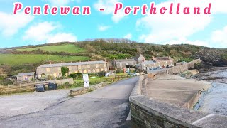 Drive with us 9424 Pentewan  Lanes  Tubbs Mill  Portholland Rural Cornwall coast and country UK [upl. by Yoshio]