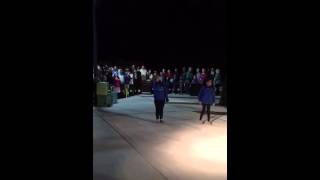 Sydney dancing at Knightdale Christmas tree lighting [upl. by Halyk]