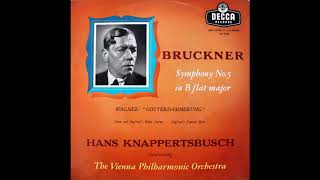 HQ sound Hans Knappertsbusch amp VPO  Bruckner Symphony No5 in Bflat major 1956636 [upl. by Aninaig168]