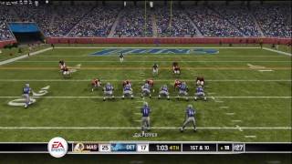 Madden NFL 2010 Funny Offsides Touchdown Glitch [upl. by Menell]