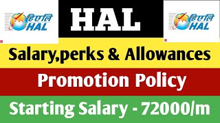 HAL Salary of Management Trainee  Perks amp Allowances  Promotion [upl. by Michi33]