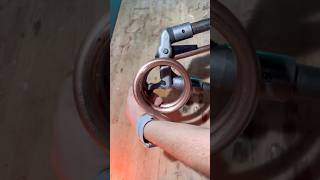 The Ultimate Copper Pipe Bending asmr diy howto foryou learn subscribe youtubeshorts tools [upl. by Llerahs]