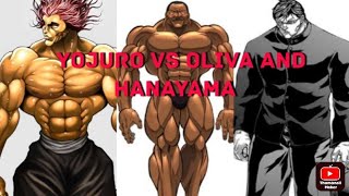 biscuit oliva vs yujiro hanma vs karou hanayama  BAKI RAHEN CHAPTER 34 [upl. by Llertniuq]