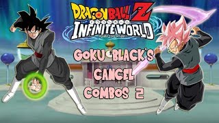 DBZ Infinite World PS2 MOD  Goku Blacks Cancel Combos 2 [upl. by Jakie]