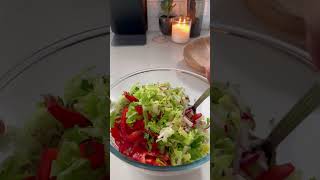 Fattoush Salad Fattoush LebaneseCuisine HealthyRecipes [upl. by Eittol]