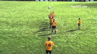 Rugby Drill  Basic lineout drill without lifting [upl. by Adara]