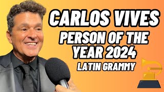 Estrellas dijeron ESTO de Carlos Vives  Persona del Año 2024 Latin Grammy [upl. by Pax]