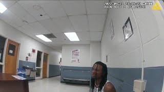 Playboi Carti getting booked into Atlanta City Jail after reckless driving arrest Bodycam footage [upl. by Harret]