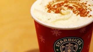 How to make a Starbucks Eggnog Latte [upl. by Neukam]