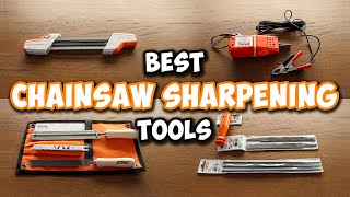 4 BEST tools to Sharpen Chainsaw Chain  Chainsaw Sharpener Tools [upl. by Dolf]