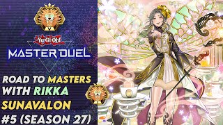 Road to Masters with Rikka Sunavalon S27E5 Finale Yugioh Master Duel [upl. by Assin]